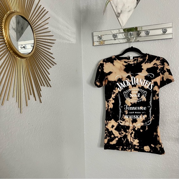 Jack Daniels Tye Dye black t shirt size S - Picture 8 of 8